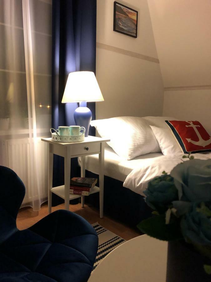 Willa Blekit Ustka Buitenkant foto